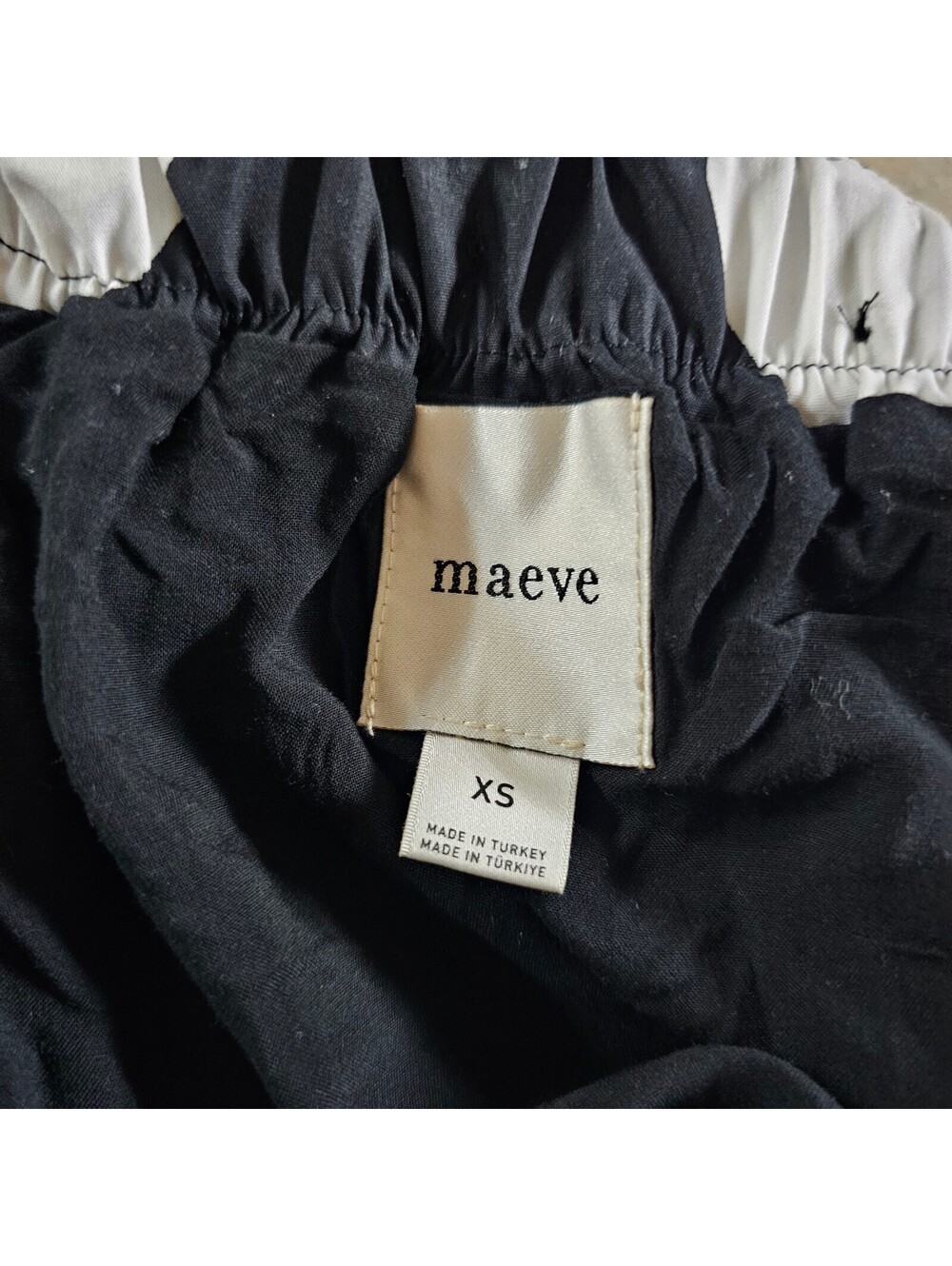 MaeveCotton Poplin Pleated Midi skirt Size XS - Picture 4 of 5
